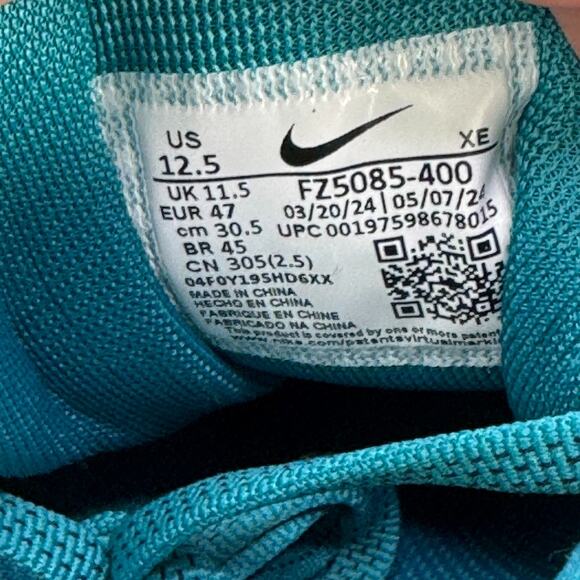 Nike Air‎ Zoom Pegasus 41 \'Jacksonville Jaguars\' Men\'s Size 12.5 Shoes Sneakers main image 8